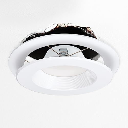 Maxxima 6-Inch Recessed Light Goof Rings - Can or Canless Trim, 12 Pack