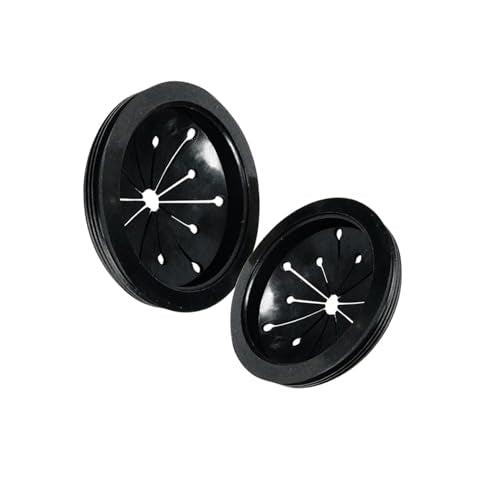 Garbage Disposal Splash Guard 3.1”, 2 Pack | Fits Whirlaway, Waste King, GE & Sinkmaster
