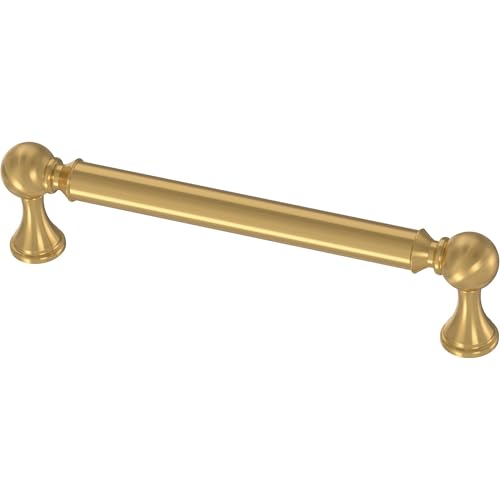 FRANKLIN BRASS Classic Farmhouse (10-Pack) Cabinet Handles 5-1/16" Hole Center Pulls | Modern Gold Hardware Kitchen Door, Drawers, Dressers, Furniture P41930C-117-B