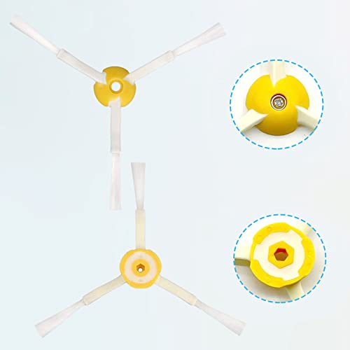 Replacement Parts Kit for iRobot Roomba 600/500 Series – 2 Bristle & 2 Beater, 6 Filters, 6 Side Brushes (2+6+6) – Rjnlsc