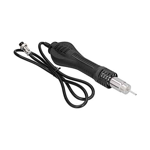 Hot Air Gun Handle, Professional Mini Heat Gun Handle 8 Hole 4 Core Smart Cooling Flexible Welding Tools Replacement Accessories