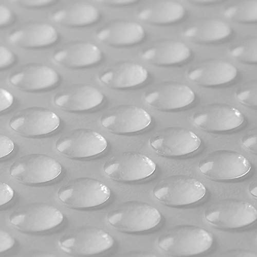 6x2mm Self-Adhesive Clear Rubber Feet Pack of 100 - Non-Slip Bumpers