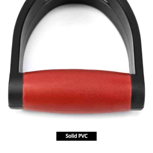 QWORK 2 Pack 1-1/4" Polypropylene Plastic Spade Handle Shovel D Grip Handle for Digging Raking Tools