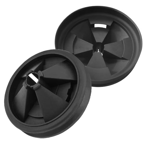 2 Pack 3-3/8" Garbage Disposal Splash Guard EPDM Rubber Replacement for InSinkErator Evolution