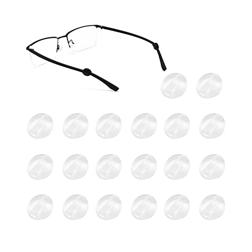 lvvfit Silicone Eyeglasses Temple Grips Retainer, Anti-Slip Soft Silicone Glasses Retainers, Mini Eyewear Retainer