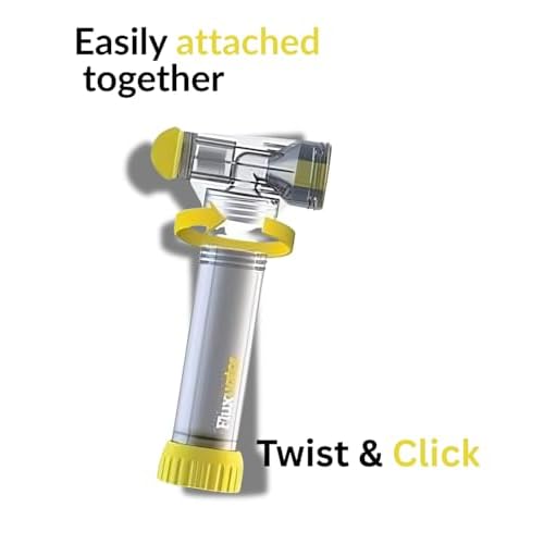 Empty Fluxuator Dual Head. Fill with your own paste/flux