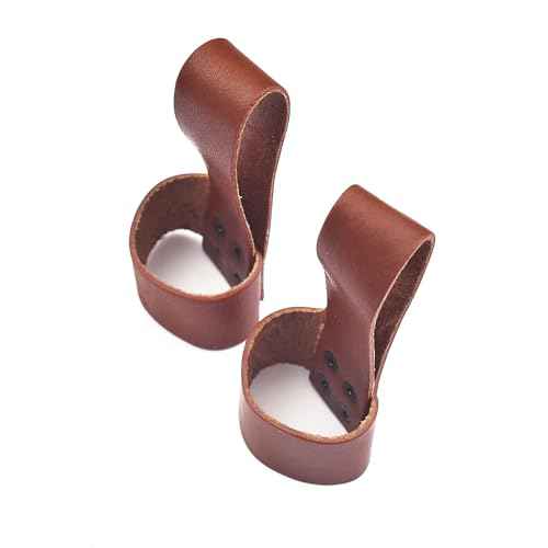2-Pack Handmade Genuine Leather Premium Axe Holster with Belt Loop - Multi Tool Hammer Hatchet Carrier Holster, Brown