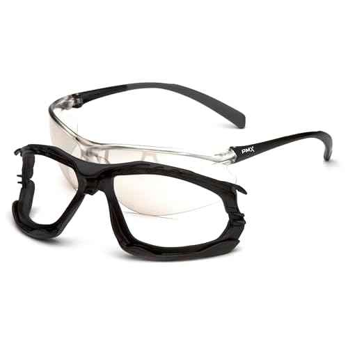 Pyramex Proximity Safety Glasses Eye Protection, Amber H2X Anti-Fog