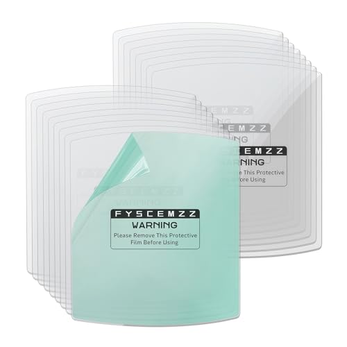 20PCS - 216326 MP-10 Elita Titenlum Front Outside Replacement Welding Helmet Clear Lens Cover