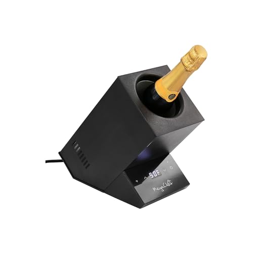 Megachef Electric Wine Chiller, 1 Bottle, Black, 25 oz