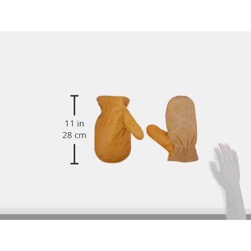 Kinco Grain Cowhide Chopper Mitt Shell Glove