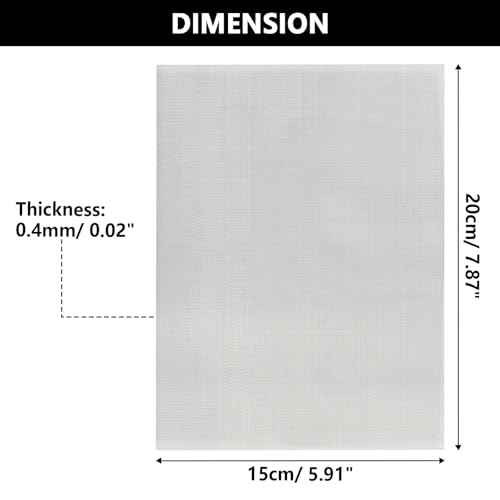 ZNB 5PCS Reinforcing Stainless Steel Mesh for Bumper Kayak Thermoplastic Repairs - Use with Plastic Welding Kit
