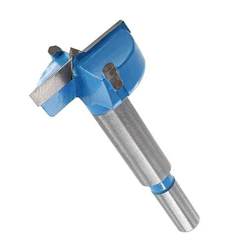 Forstner Drill Bit - 1-5/8 Inch(42mm), Tungsten Carbide Forstner Bits Wood Hole Cutter Auger Opener - Woodworking Boring Bit Hinge Hole Saw Rotary Cutting Tool for Plastic Furniture
