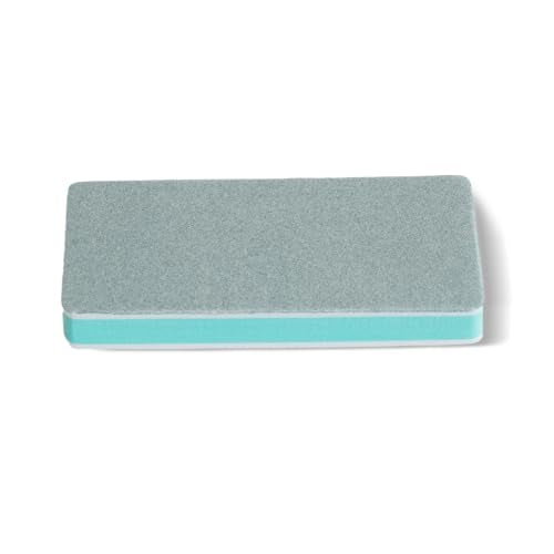 Polishing Pad Cleaning Brush -1000 Grit & 5000 Grit Double-Sided Design Portable Palm-Sized Sanding Blocks - 6 Pieces-£¨Light Green EVA Foam £©-Cleaning Brush