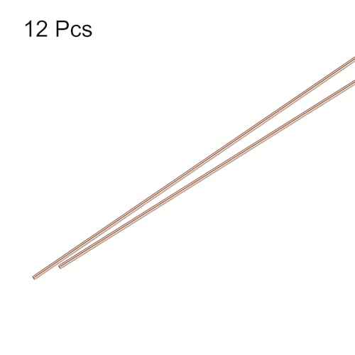 MECCANIXITY 12 Pcs Phosphor Copper Solder, Low Temp Welding Stick 3/64"x10" for Hvac Refrigerator Repair