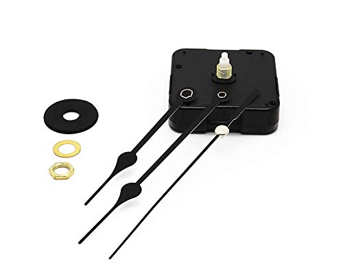 Satisfounder 1 Piece 13mm Quartz Wall Clock Movement with 3 Hands - DIY Repair Parts