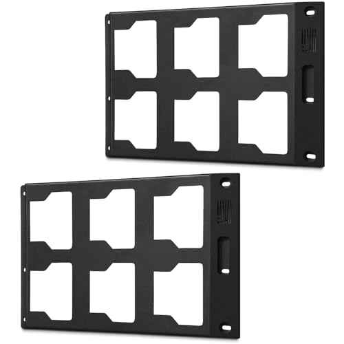 Packout Plate Compatible for milwaukee,Packout Quick Connect Compatible for milwaukee,Two Black Half Plate