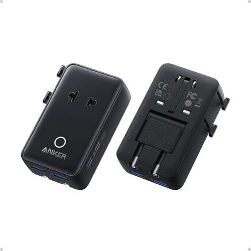 Anker Nano 20W Travel Charger Black - Compact Universal USB-C & USB-A Adapter