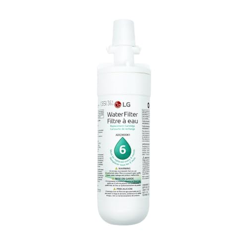LG LT700P 6-Month/200-Gallon Refrigerator Water Filter - 1 Pack