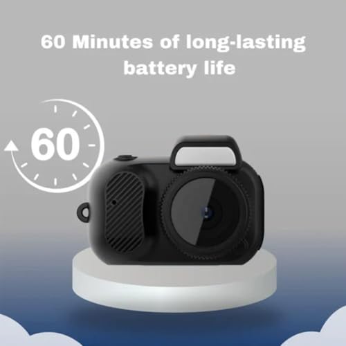 Keychain Camera, World's Smallest 1080P HD Mini Camera, Retro Portable Mini, 100 Mins Battery Life, for Students, Kids (32G)