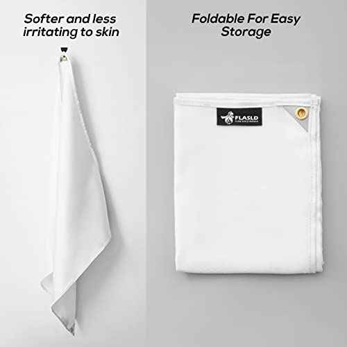 FLASLD Welding Blanket, Heavy Duty Fiberglass Fire Blankets for Welding, Fire Retardant Blanket Made of Fireproof Fabric, Fiberglass Material (80 x 80 inches)