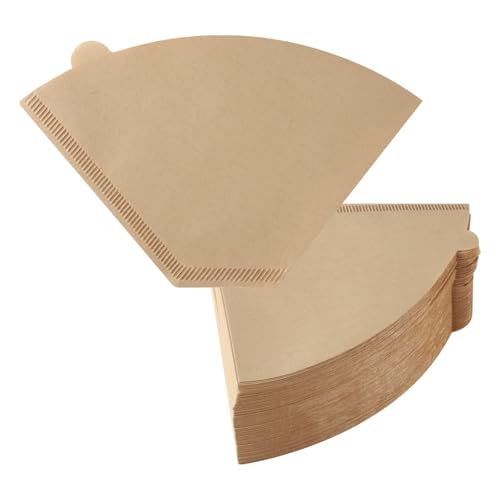 Prudiut 200 Count #4 Cone Coffee Filters U4/200Pcs for Ninja & Drip Coffee Makers