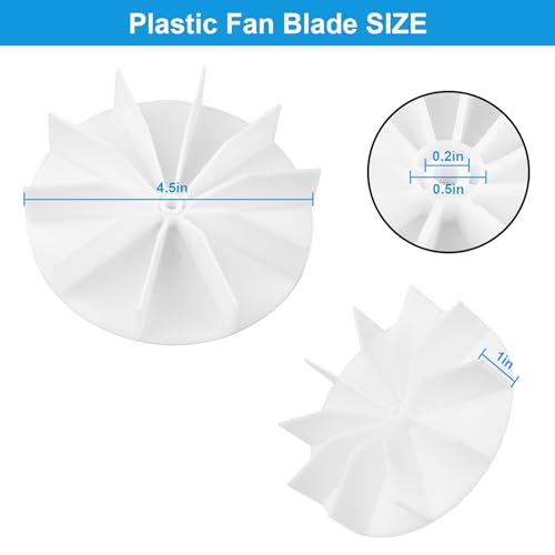Siasky Bathroom Vent Fan Motor Replacement Kit for Nu-Tone & More, 120V, 50CFM