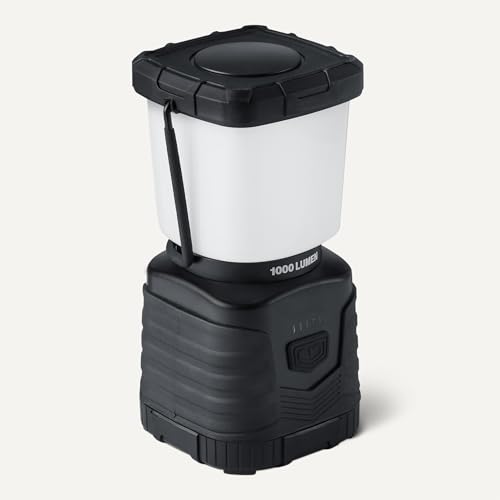 1000 Lumen LED Camping Lantern with 4 Light Modes, Water Resistant, Dimmable, Portable