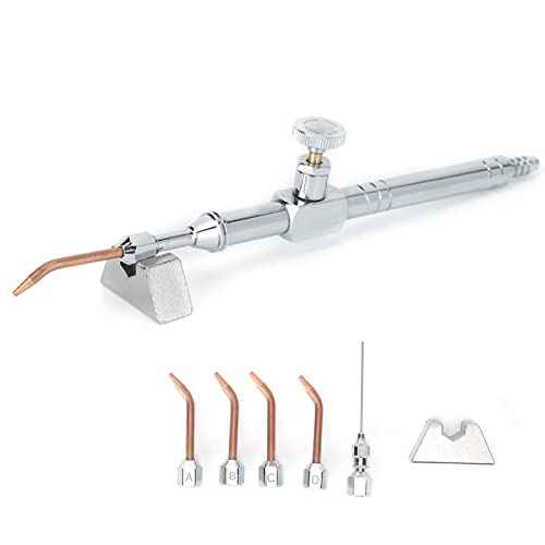 Welding Torch Jewelry Soldering Torch Jewelry Processing Torch Water Oxygen Welding Torch Kit Regulators,Water Oxygen Mini for Jewelry Making Processing