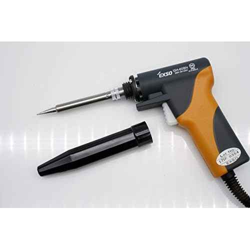 EXSO Turbo Ceramic Soldering Iron, 110V Temperature Control Soldering Iron with Trigger Heat up from 20W(370¡É) to 120W(700¡É),(EX-90BN(Stick type))(MADE IN KOREA)