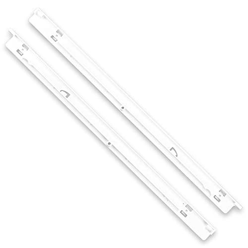 FETIONS Refrigerator Pan Hangers Left & Right Set - 240530601/701 Replacement