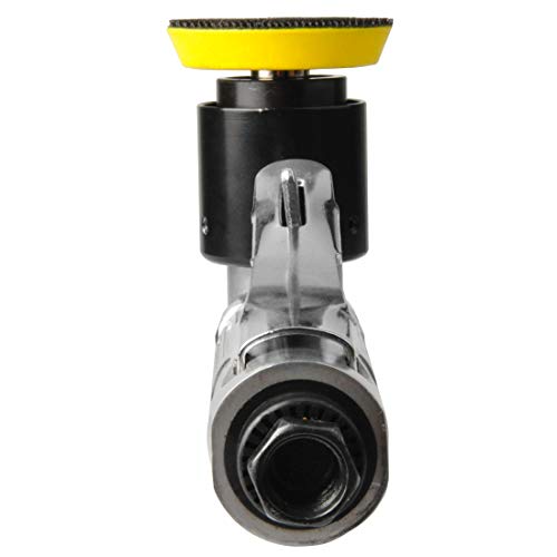 PROSHI 2-Inch & 3-Inch Angle Orbital Sander - Pneumatic Random Orbital Air Polisher for Auto & Wood