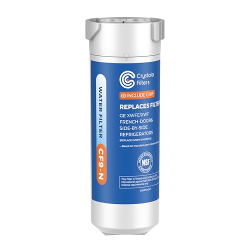 Crystala Filters XWFE Refrigerator Water Filter with CHIP - 1 Pack
