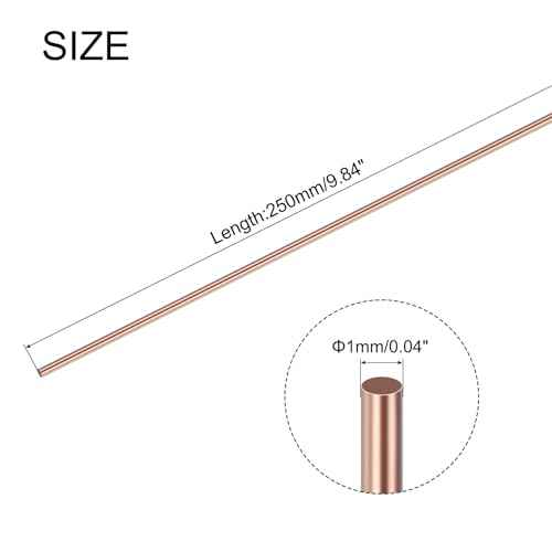 MECCANIXITY 12 Pcs Phosphor Copper Solder, Low Temp Welding Stick 3/64"x10" for Hvac Refrigerator Repair
