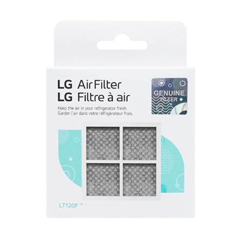 LG LT120F Refrigerator Air Filter - 6 Month Replacement, White