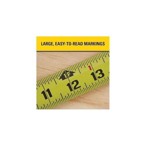 Stanley FatMax Tape Measure 25-Foot Black and Yellow Retractable Tool