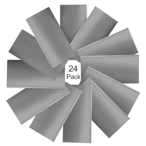 Coopay 24 Pack Welding Practice Kit 11 Gauge Welding Coupons 2¡± x 4¡± Mild Steel Plate Accessories Weld Practice Kit Practice and Training for MIG, TIG Stick, Arc, Gas, Wirefeed and Brazing