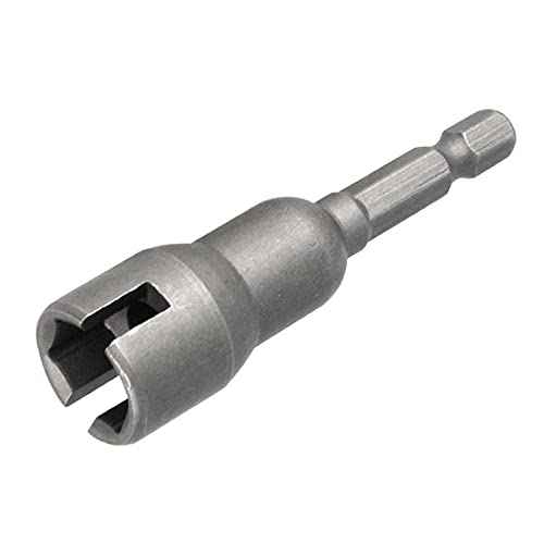 Yakamoz 6Pcs Wing Nut Driver Set Hurricane Shutter Wingnut Screw Divers Eye Bolt Drive Drill Bit Socket for Ceiling Cup Hooks Butterfly Wing Nuts Bolts