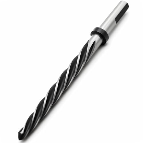 3/8" Bridge Construction Reamer Drill Bit, M2 HSS Taper Reamer with 5-Spiral Flutes & 3/8" Non-Slip Shank ? Ideal for Steel/Alloy/Metal (Aligning & Enlarging Holes)