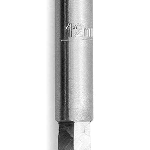 QWORK Auger Drill Bit for Wood, 1/2 Inch Diameter x 16 Inch Length, 3/8-Inch Hex Shank, Long Drill Bits