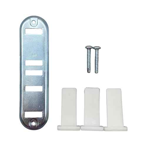 Sim Supply Floor Guide: Sliding, Steel, Anodized, 4 1/2 in Lg (In.), 1 1/8 in Wd (In.) 8-330 - 1 Each