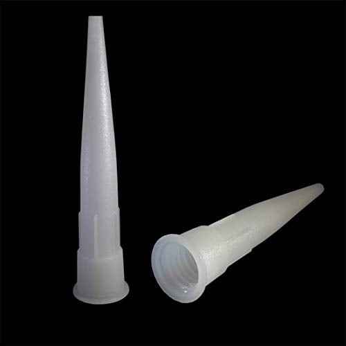 30-Pcs Caulk nozzles for caulking Gun and 2-Pcs Multi-Purpose Scraper, 32-Pack