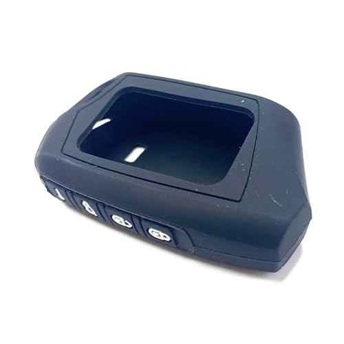 RFX-2WT9-FM T9 Key Silicone Sleeve Waterproof Dirt Tolerance Black 2WT9R for FM 2-Way 3000-FT LCD 4 Side Buttons Silicone Shell only New Compatible Replacement For Viper Part Assembly