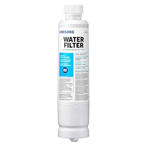 Samsung Genuine Refrigerator Water Filter - 1 Pack, HAF-CIN/EXP, 6-Month Replacement