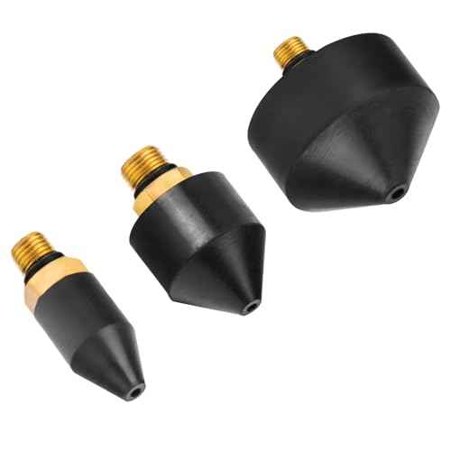 Kodilin 3PCS 1/8-Inch Rubber Tip Set for Air Blow Gun