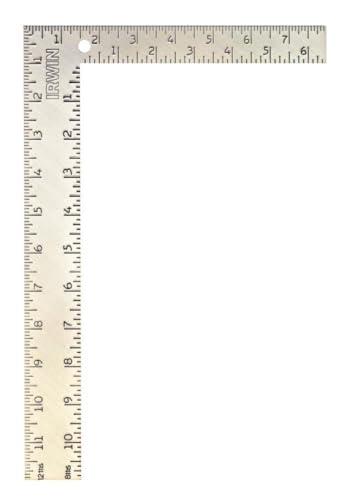 IRWIN Tools Carpenter Square, Steel, 8-Inch by 12-Inch (1794462),