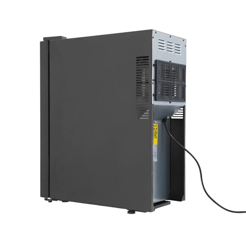 12 Bottle Wine Cooler Refrigerator with Glass Door & Digital Temp Control