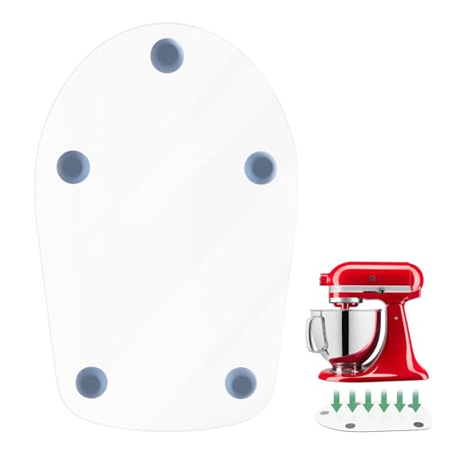 Mixer Slider Mat for KitchenAid 4.5-5 Qt Tilt-Head (White) - SIUDANGKA