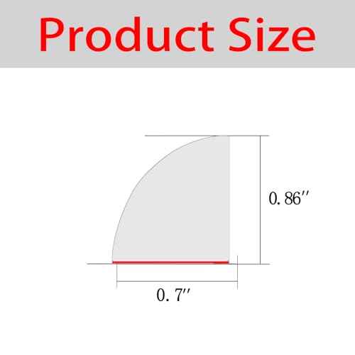 Flexible Quarter Round Molding, Peel and Stick Rubber Quarter Round Trim White