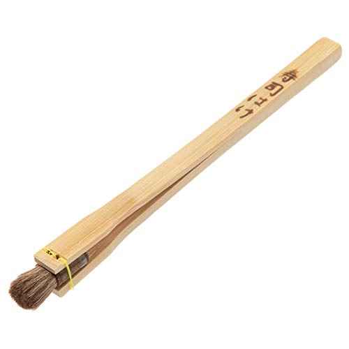 Endo Shoji BHK7501 Brush and Paint Brush, Commercial Use, Bamboo Pattern, Sushi Brush (Horse Hair), 0.4 inches (10 mm), Made in China
